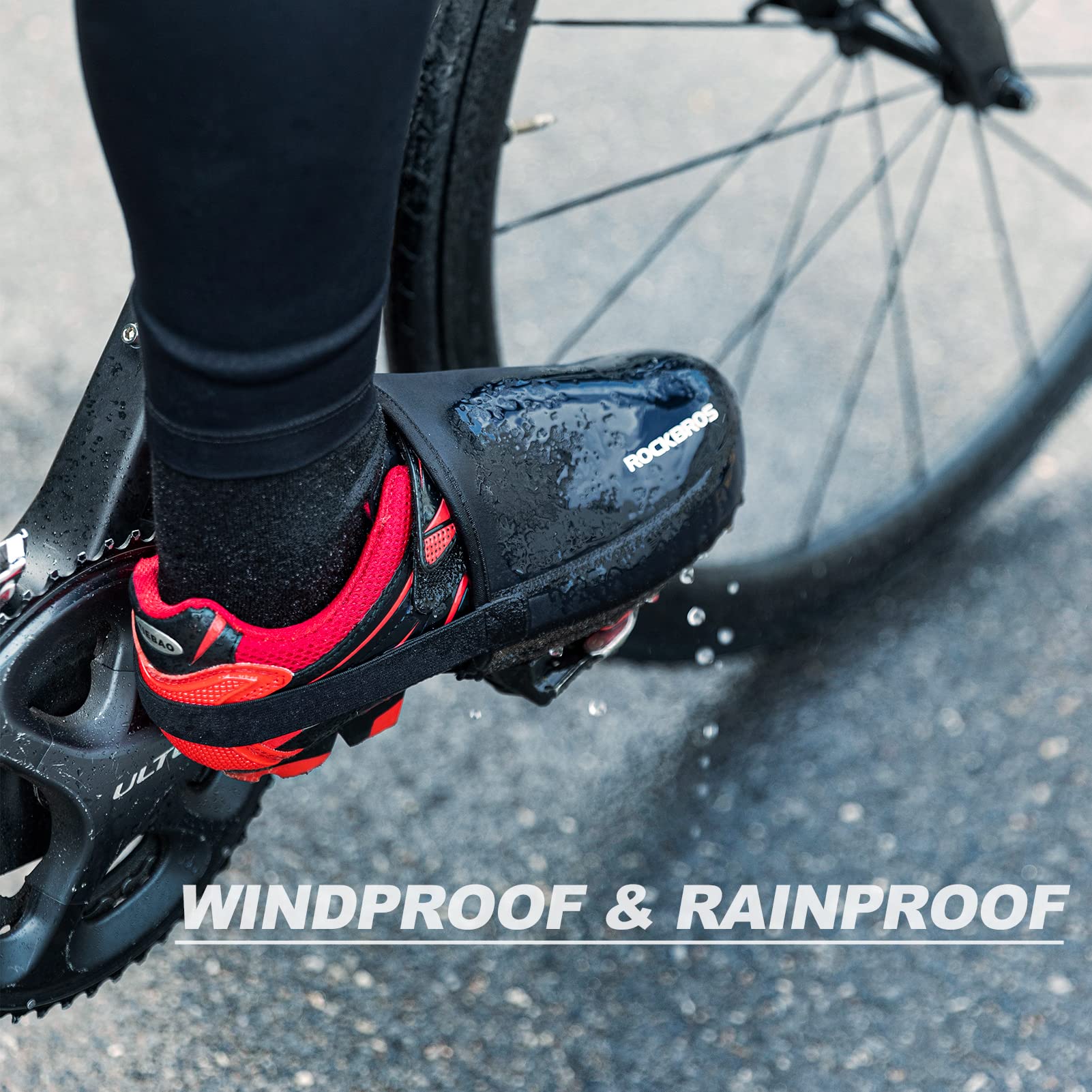 Cycling Shoe Toe Covers Unisex Cold Weather Overshoes - OVERLANDERS Outfitter