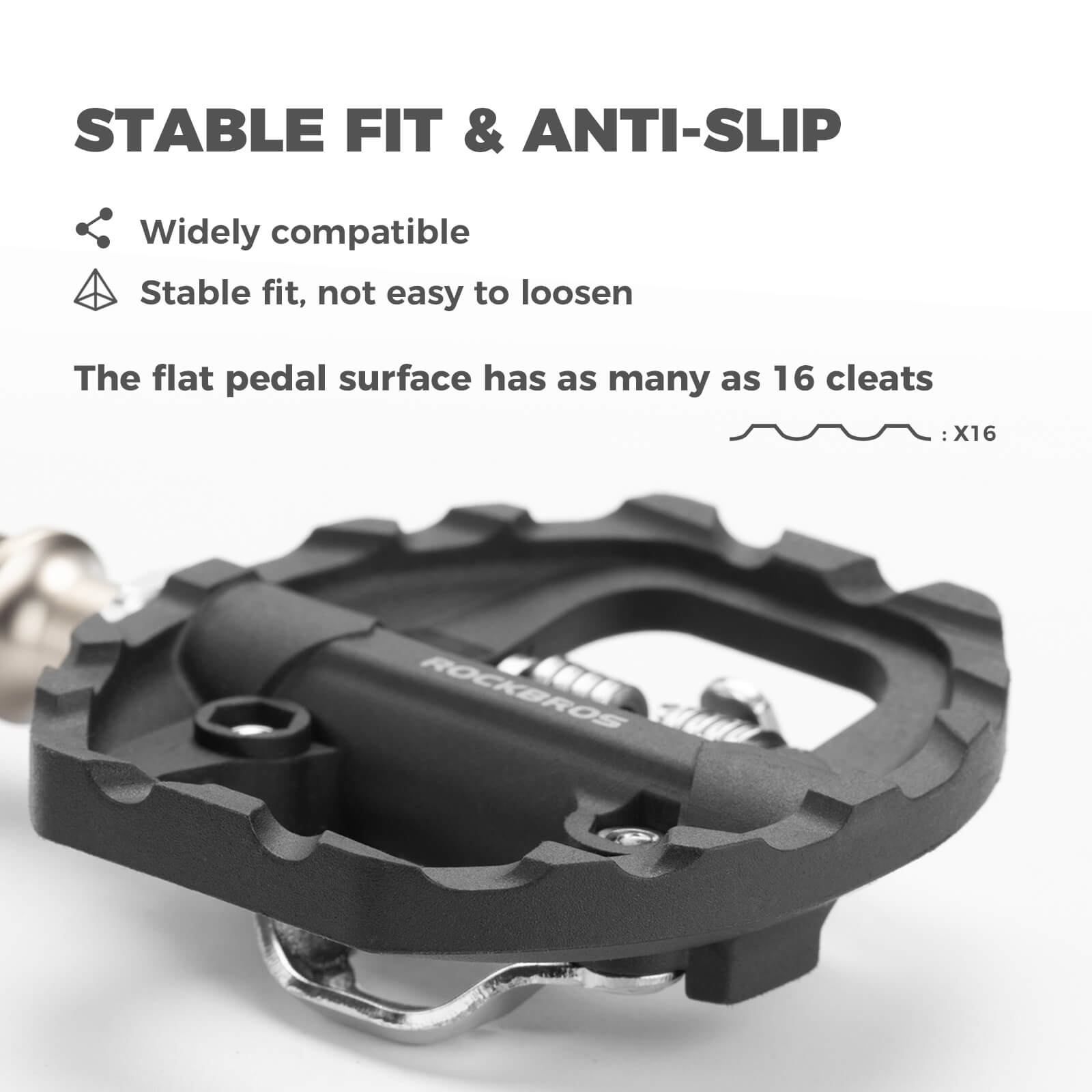 Dual Platform MTB Pedals - Clipless & Flat - OVERLANDERS Outfitter
