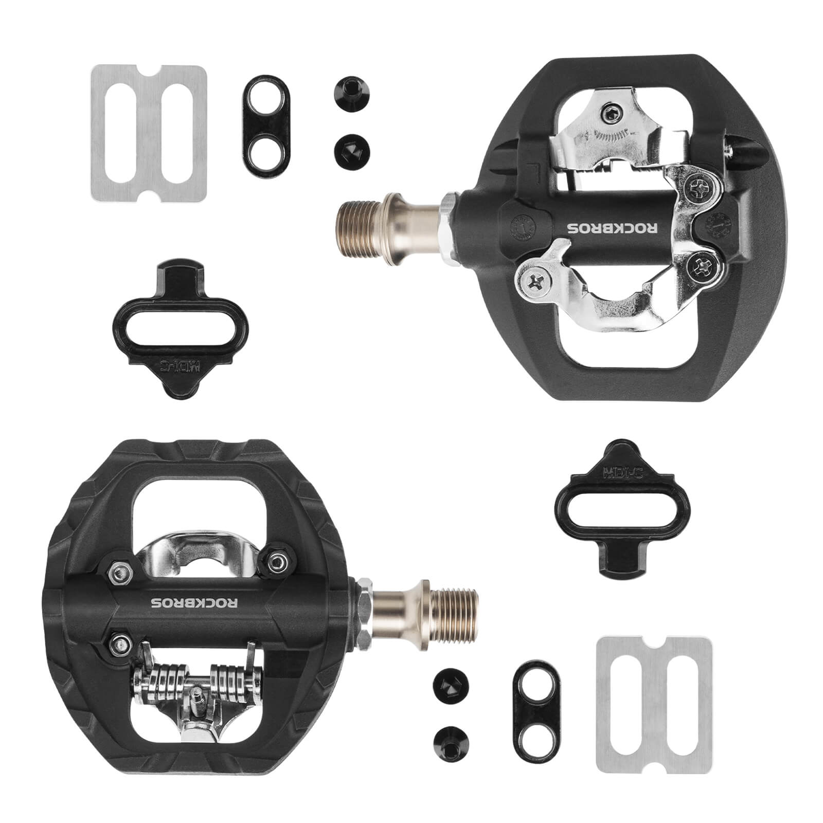 Dual Platform MTB Pedals - Clipless & Flat - OVERLANDERS Outfitter