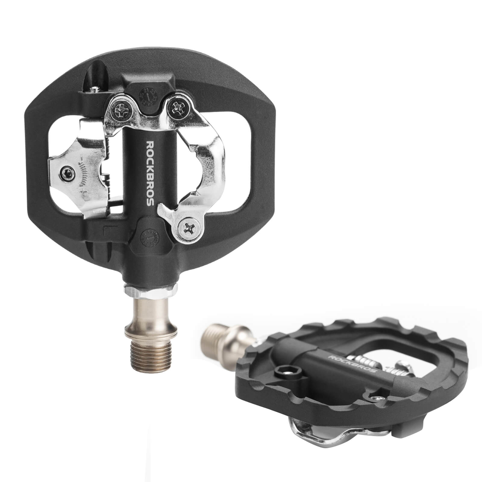 Dual Platform MTB Pedals - Clipless & Flat - OVERLANDERS Outfitter