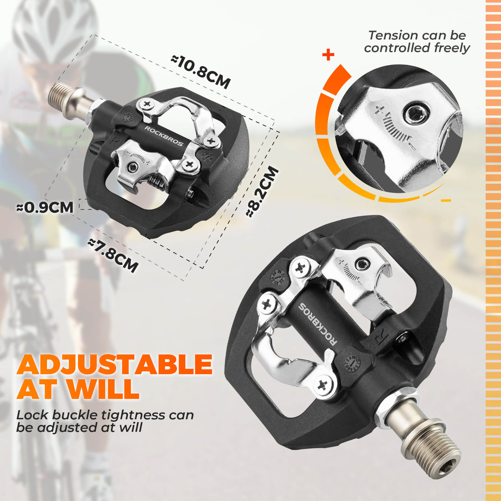 Dual Platform MTB Pedals - Clipless & Flat - OVERLANDERS Outfitter