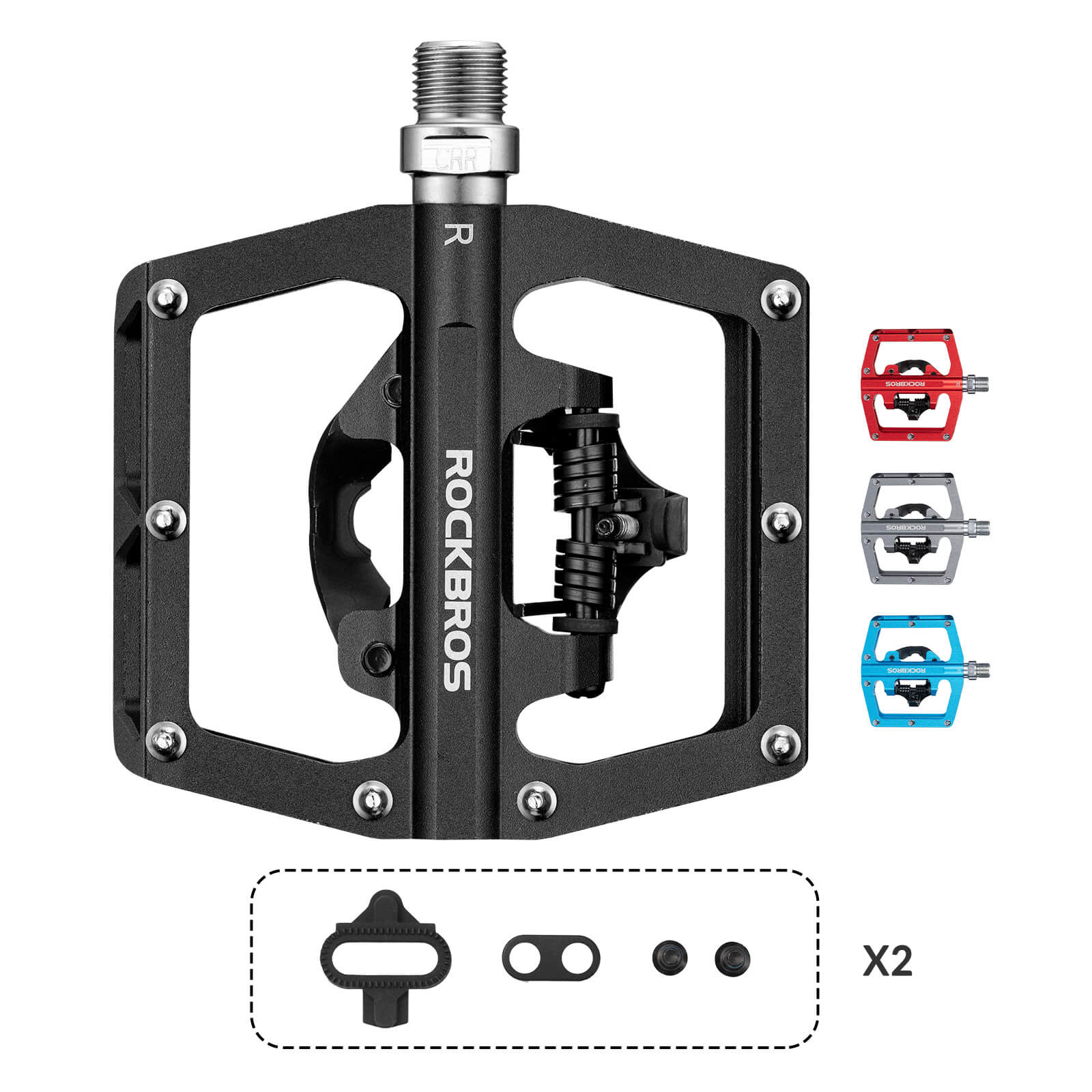 Dual-Use Clipless & Flat Bike Pedals - OVERLANDERS Outfitter