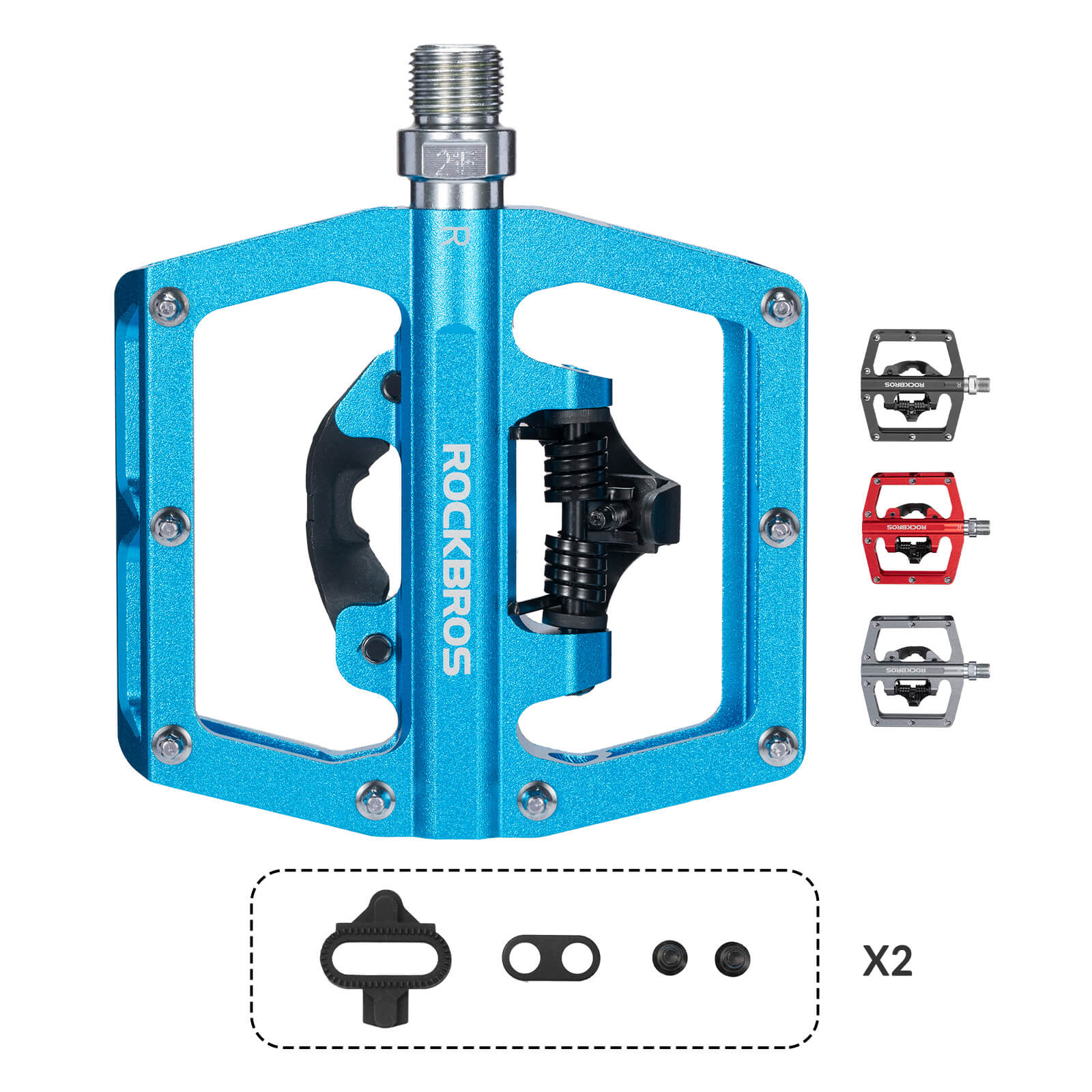 Dual-Use Clipless & Flat Bike Pedals - OVERLANDERS Outfitter
