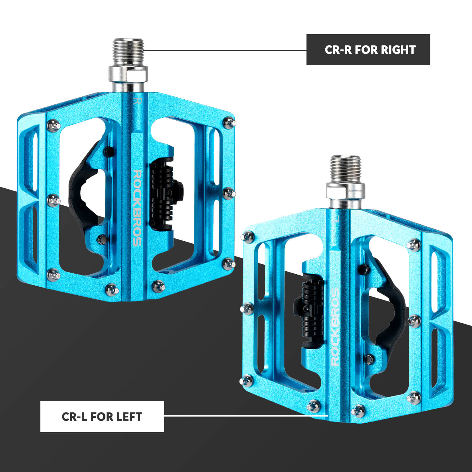 Dual-Use Clipless & Flat Bike Pedals - OVERLANDERS Outfitter