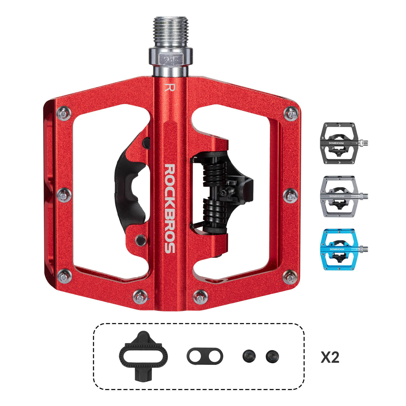 Dual-Use Clipless & Flat Bike Pedals - OVERLANDERS Outfitter