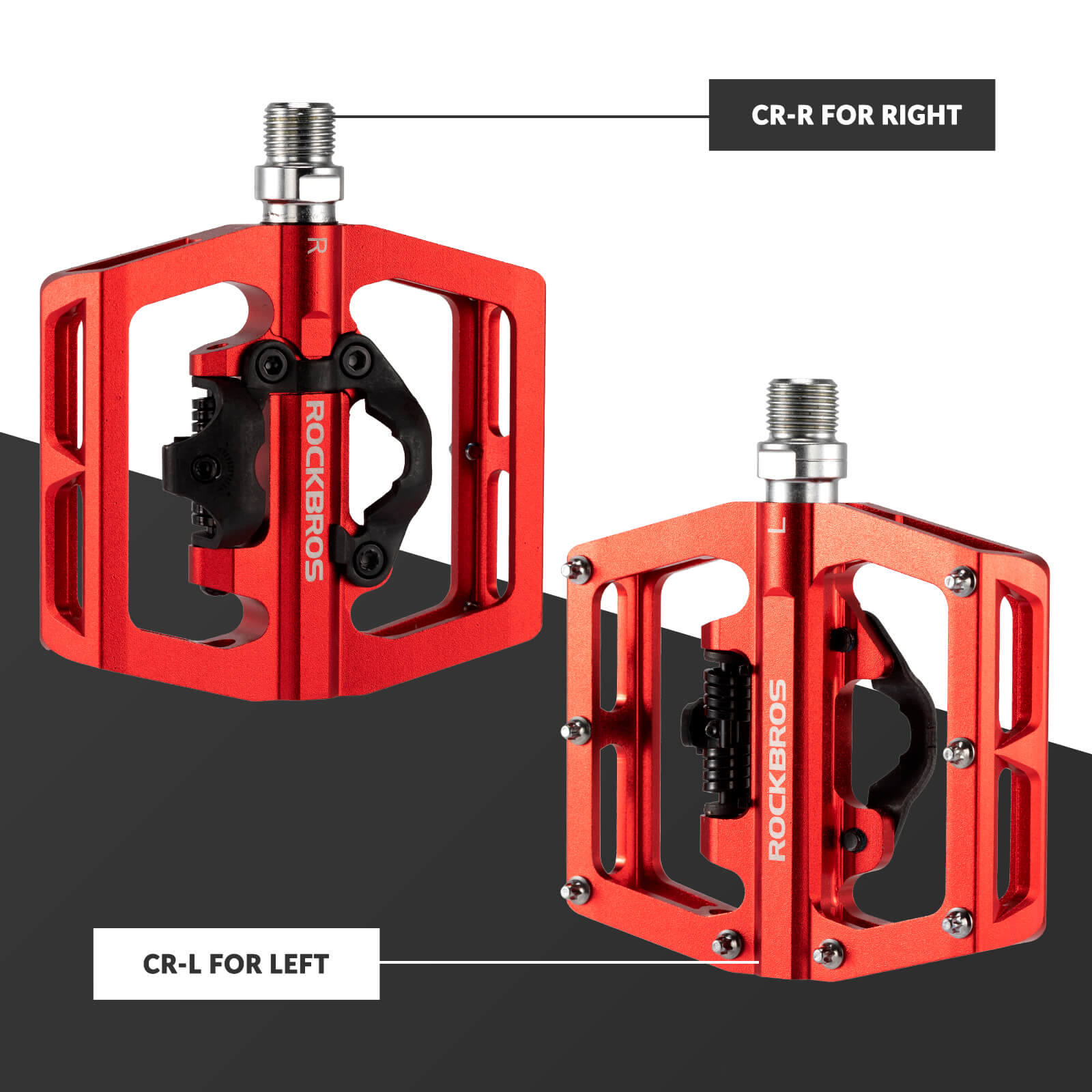 Dual-Use Clipless & Flat Bike Pedals - OVERLANDERS Outfitter