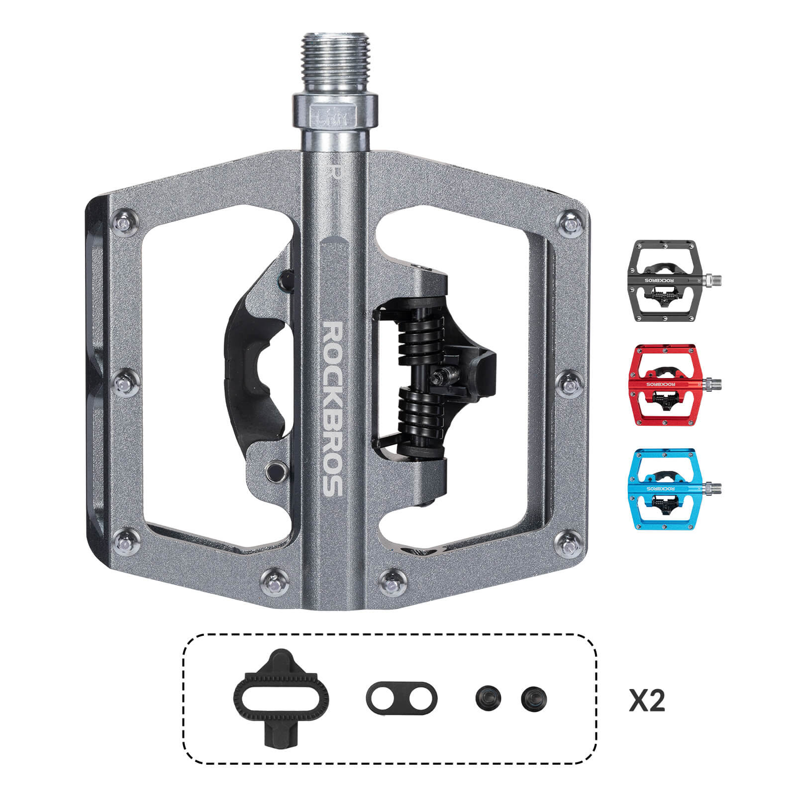 Dual-Use Clipless & Flat Bike Pedals - OVERLANDERS Outfitter