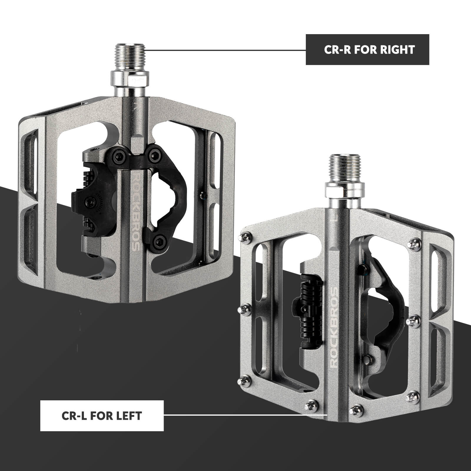 Dual-Use Clipless & Flat Bike Pedals - OVERLANDERS Outfitter