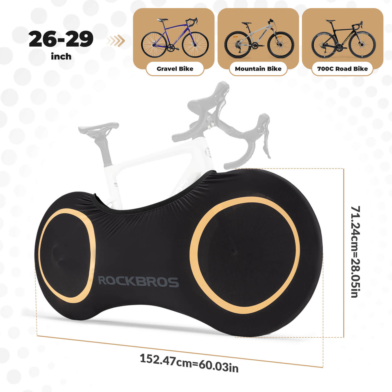Elastic Stretch Bicycle Dust Cover - OVERLANDERS Outfitter