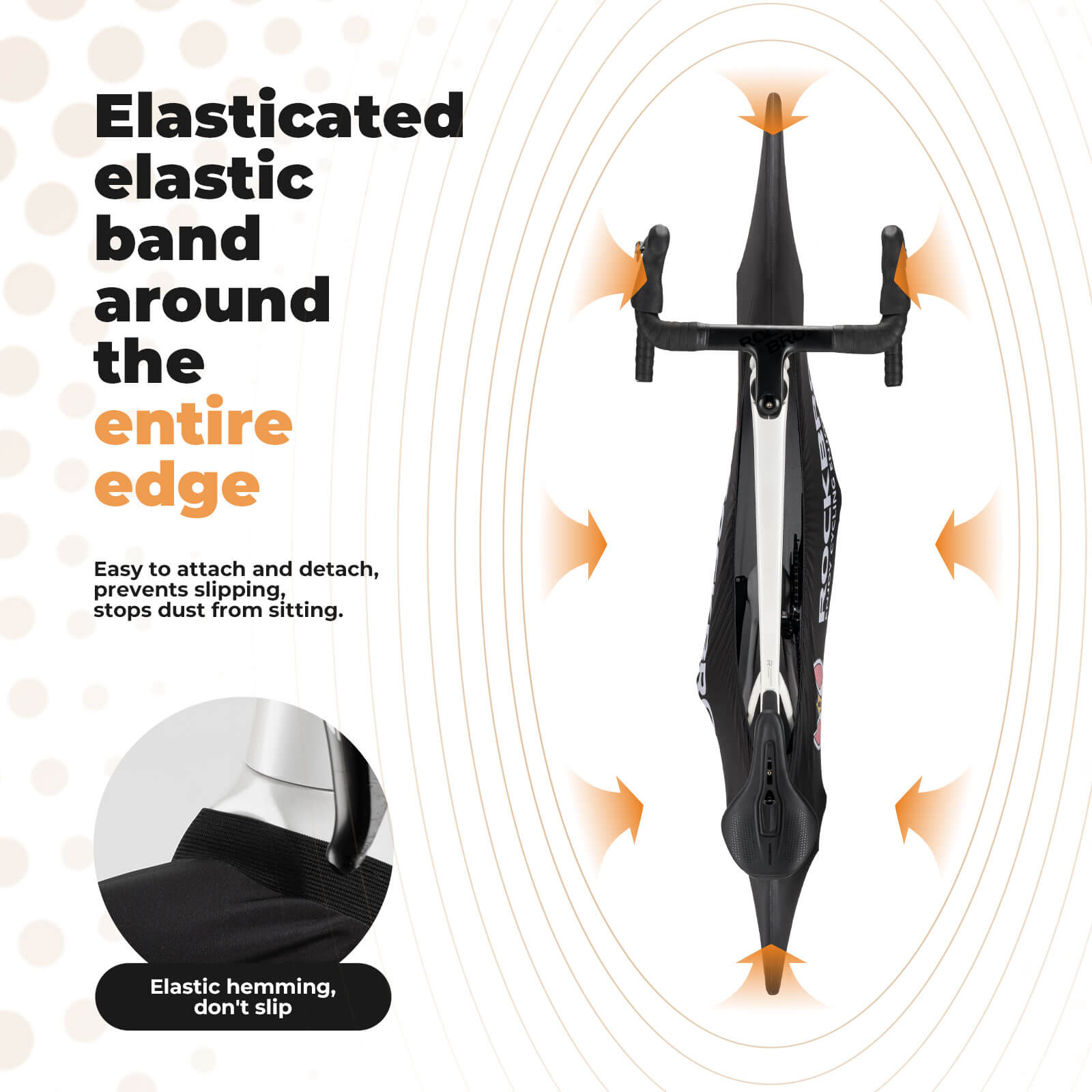 Elastic Stretch Bicycle Dust Cover - OVERLANDERS Outfitter