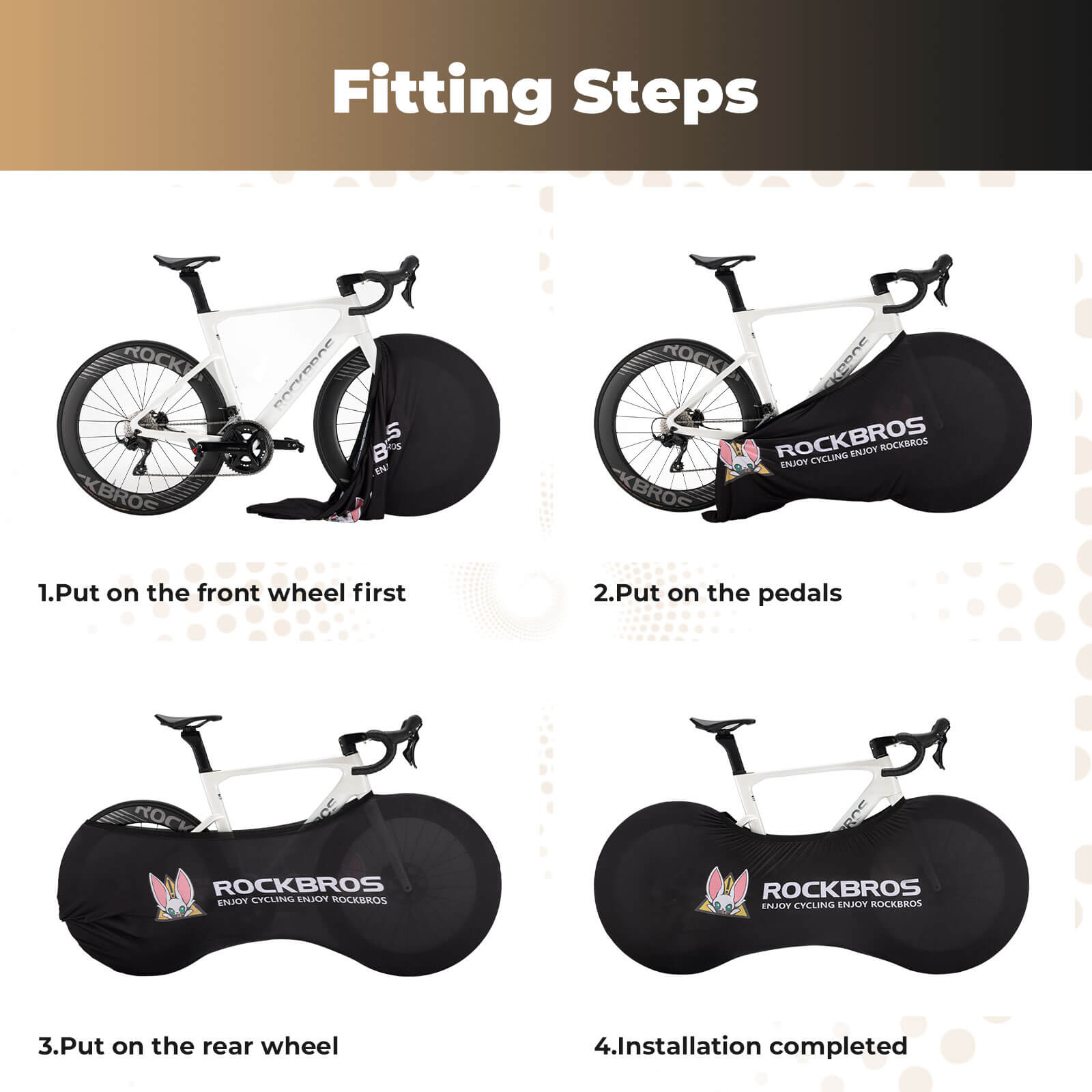 Elastic Stretch Bicycle Dust Cover - OVERLANDERS Outfitter