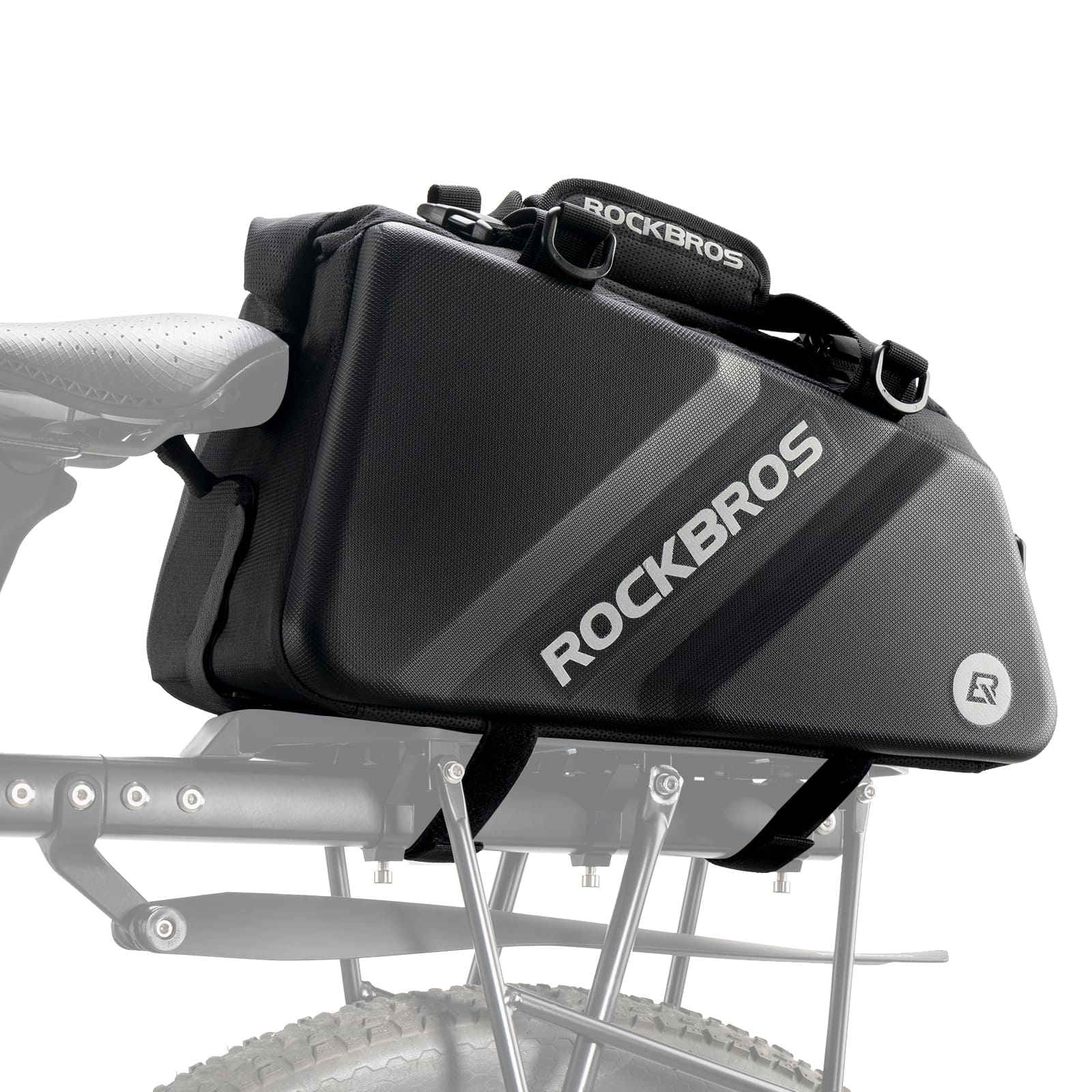 EVA Hard Shell Bicycle Rear Rack Bag-11.6L - OVERLANDERS Outfitter