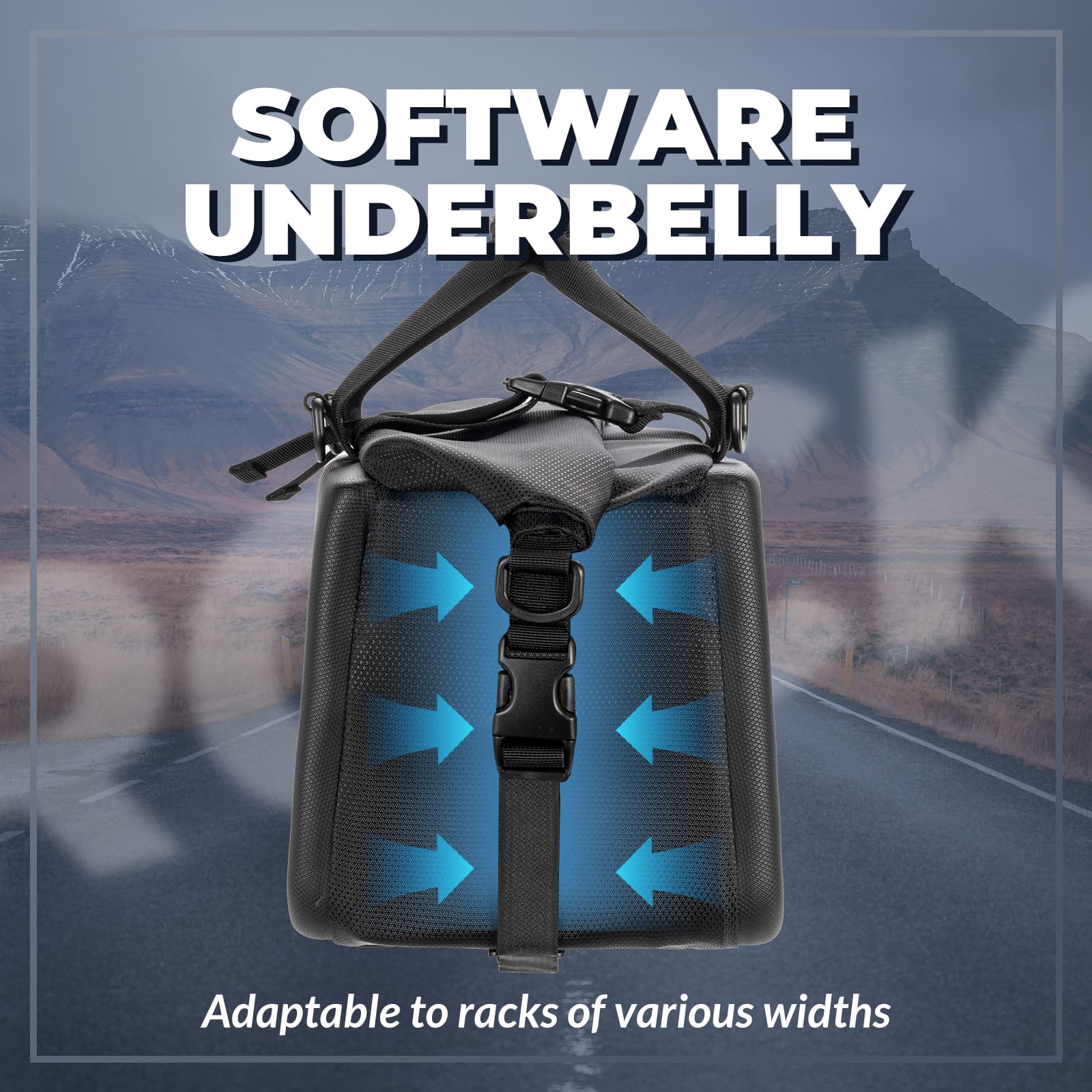 EVA Hard Shell Bicycle Rear Rack Bag-11.6L - OVERLANDERS Outfitter