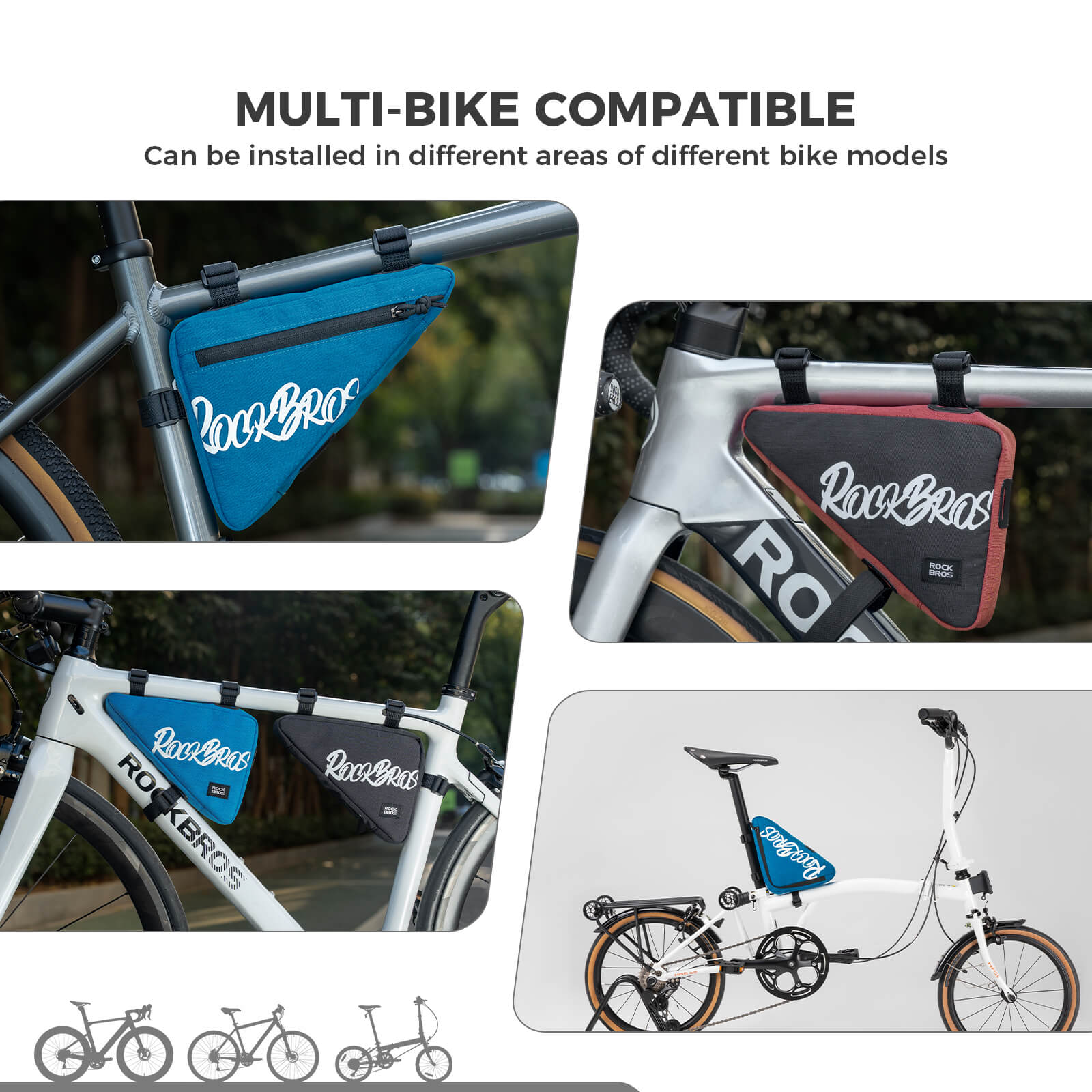 FlashRide Sketch Bike Triangle Bag - 1.4L - OVERLANDERS Outfitter