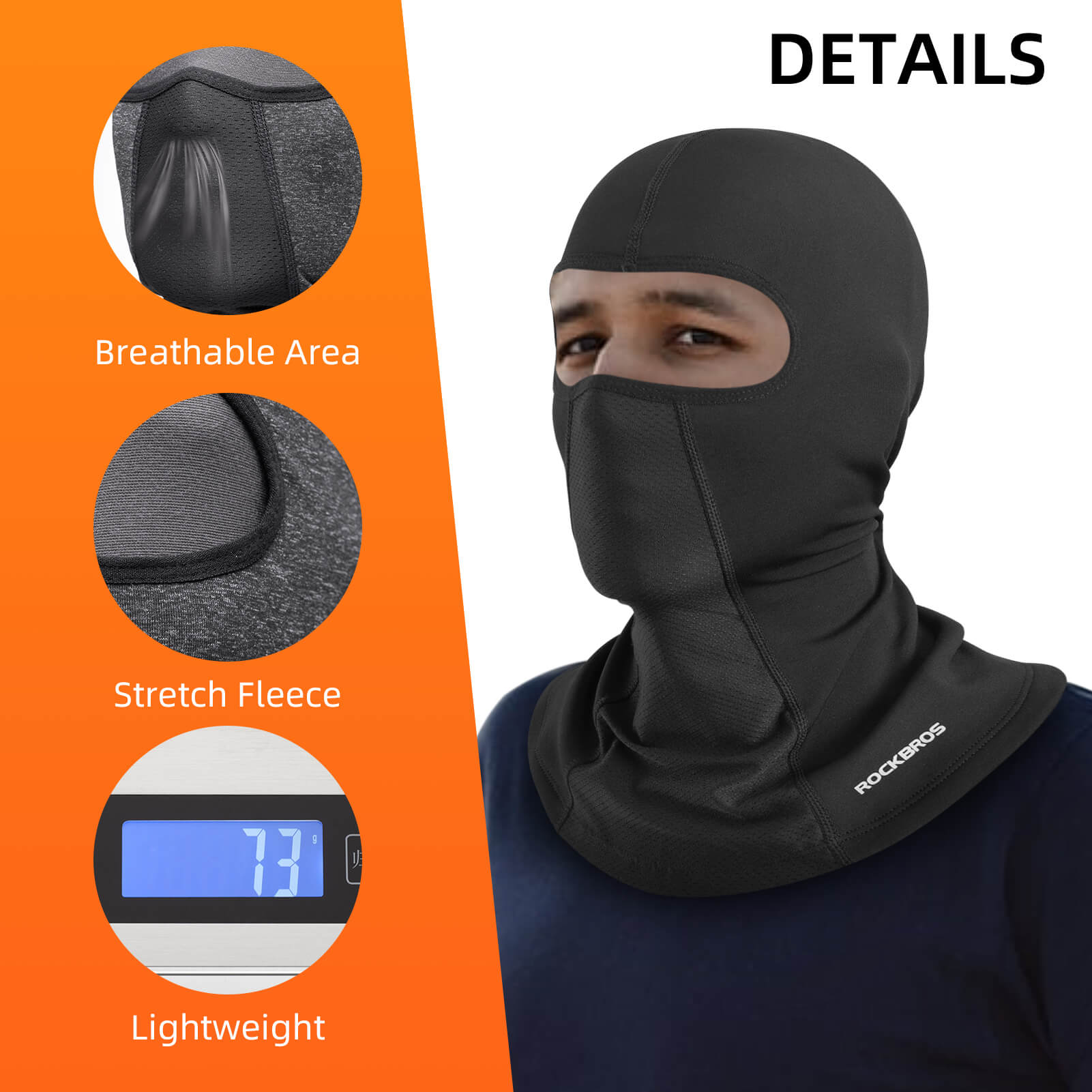 Fleece Balaclava with Neck Warmer - OVERLANDERS Outfitter