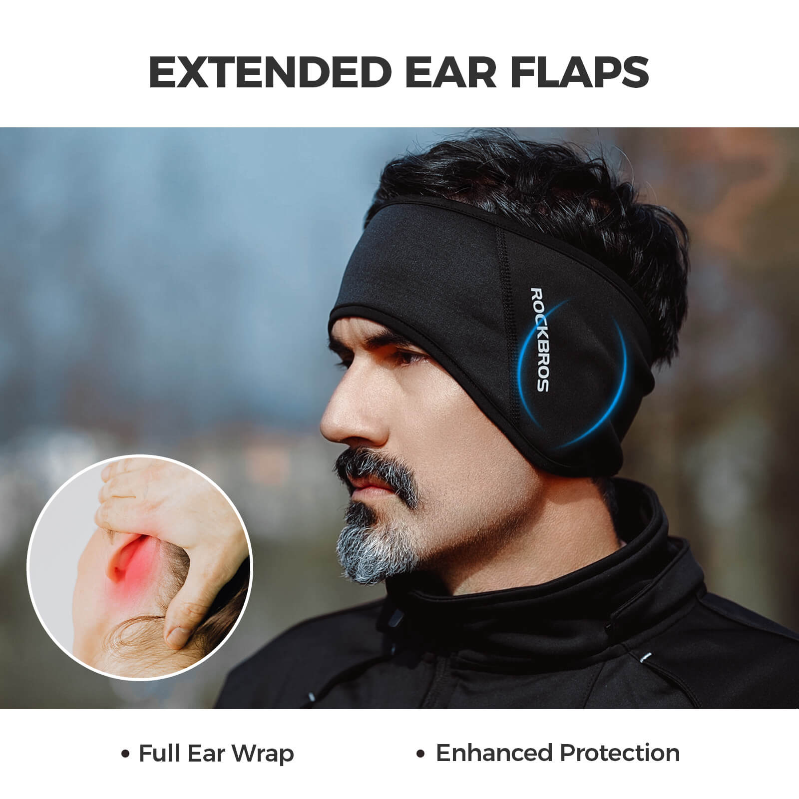 Fleece Ear Warmers Headband - OVERLANDERS Outfitter