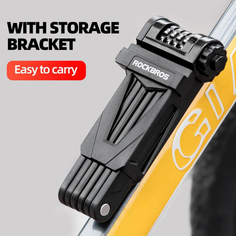 Folding Bike Lock with Password - OVERLANDERS Outfitter