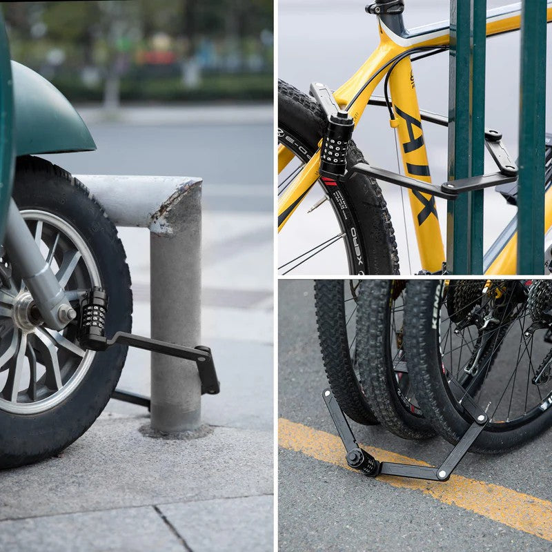 Folding Bike Lock with Password - OVERLANDERS Outfitter