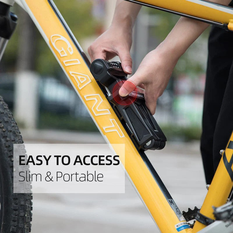 Folding Bike Lock with Password - OVERLANDERS Outfitter