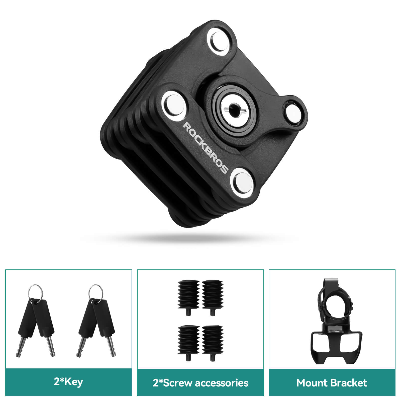 Folding Bike Lock - OVERLANDERS Outfitter