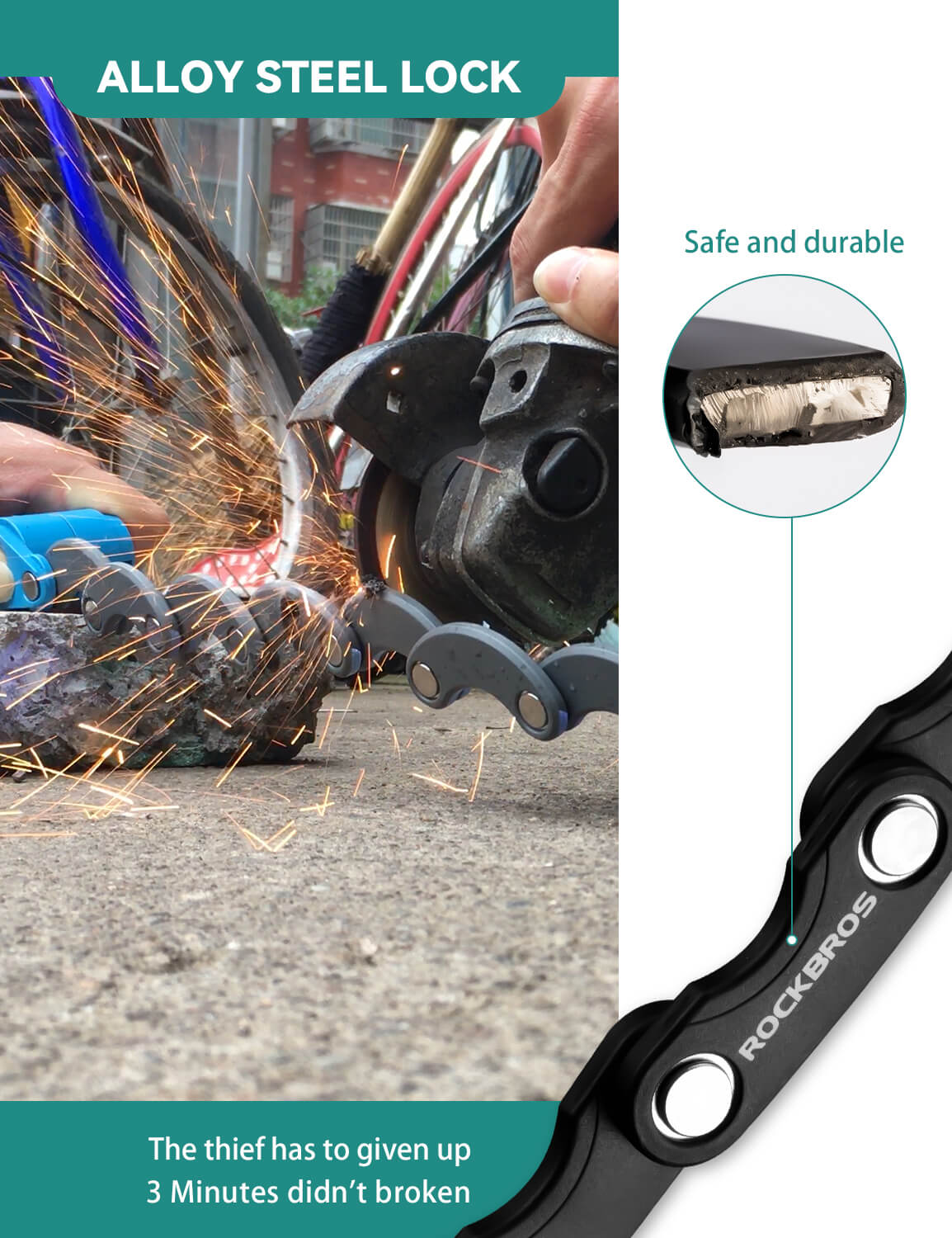 Folding Bike Lock - OVERLANDERS Outfitter