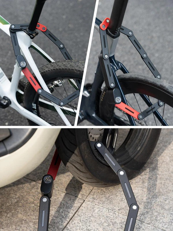 Folding Heavy Duty Anti Theft Bike Lock - OVERLANDERS Outfitter