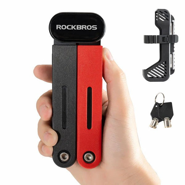 Folding Heavy Duty Anti Theft Bike Lock - OVERLANDERS Outfitter