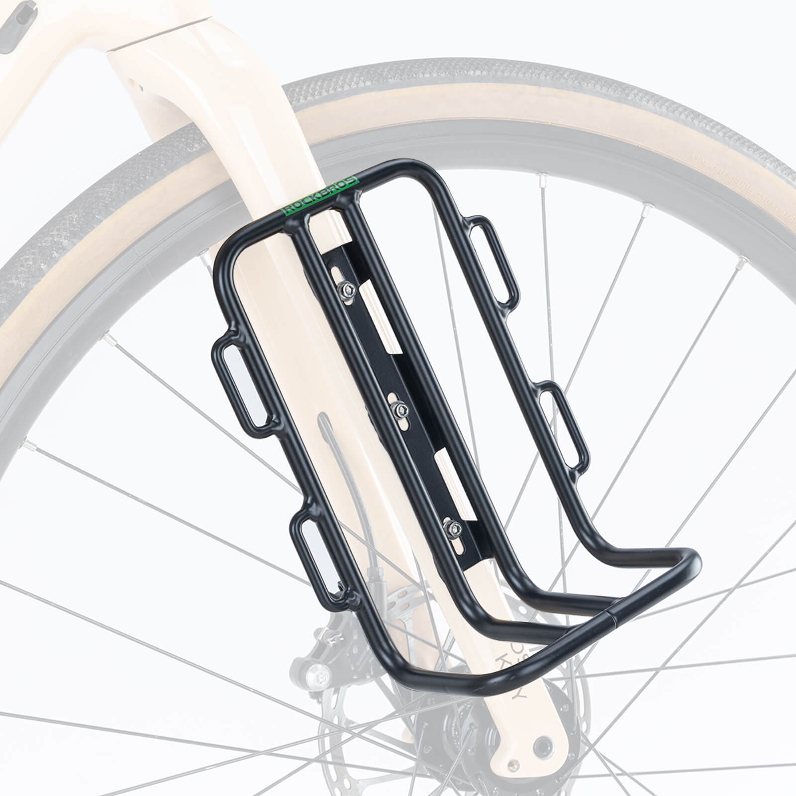 Front Fork Bike Rack - OVERLANDERS Outfitter