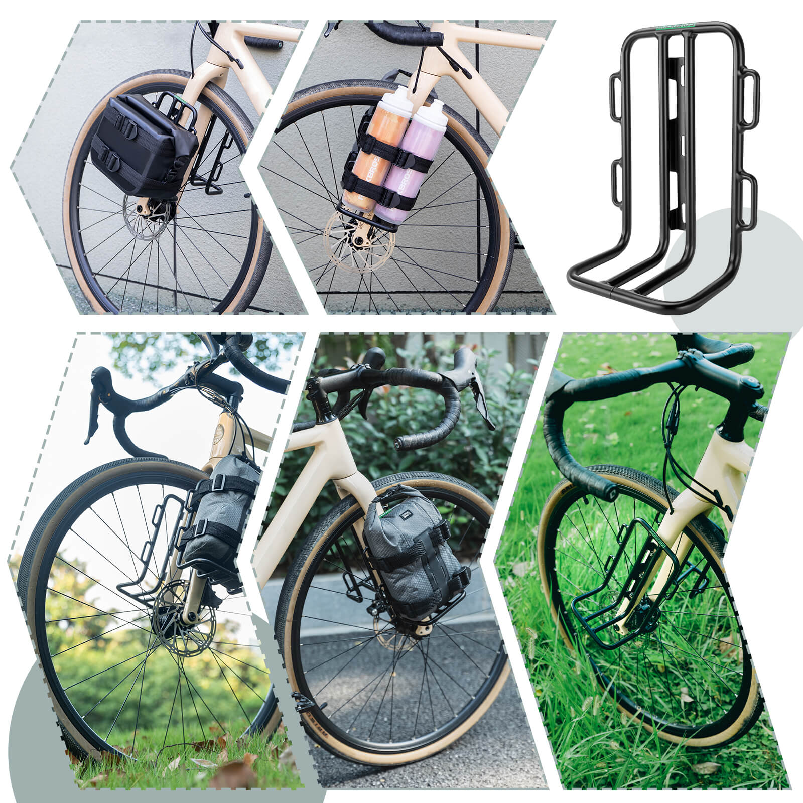 Front Fork Bike Rack - OVERLANDERS Outfitter