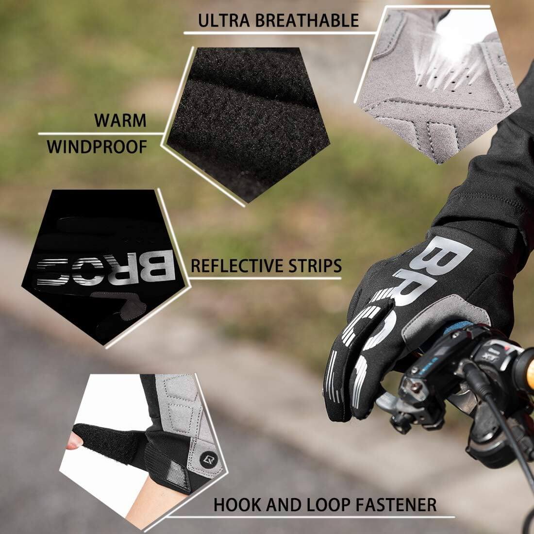 Full Finger Cycling Gloves - OVERLANDERS Outfitter
