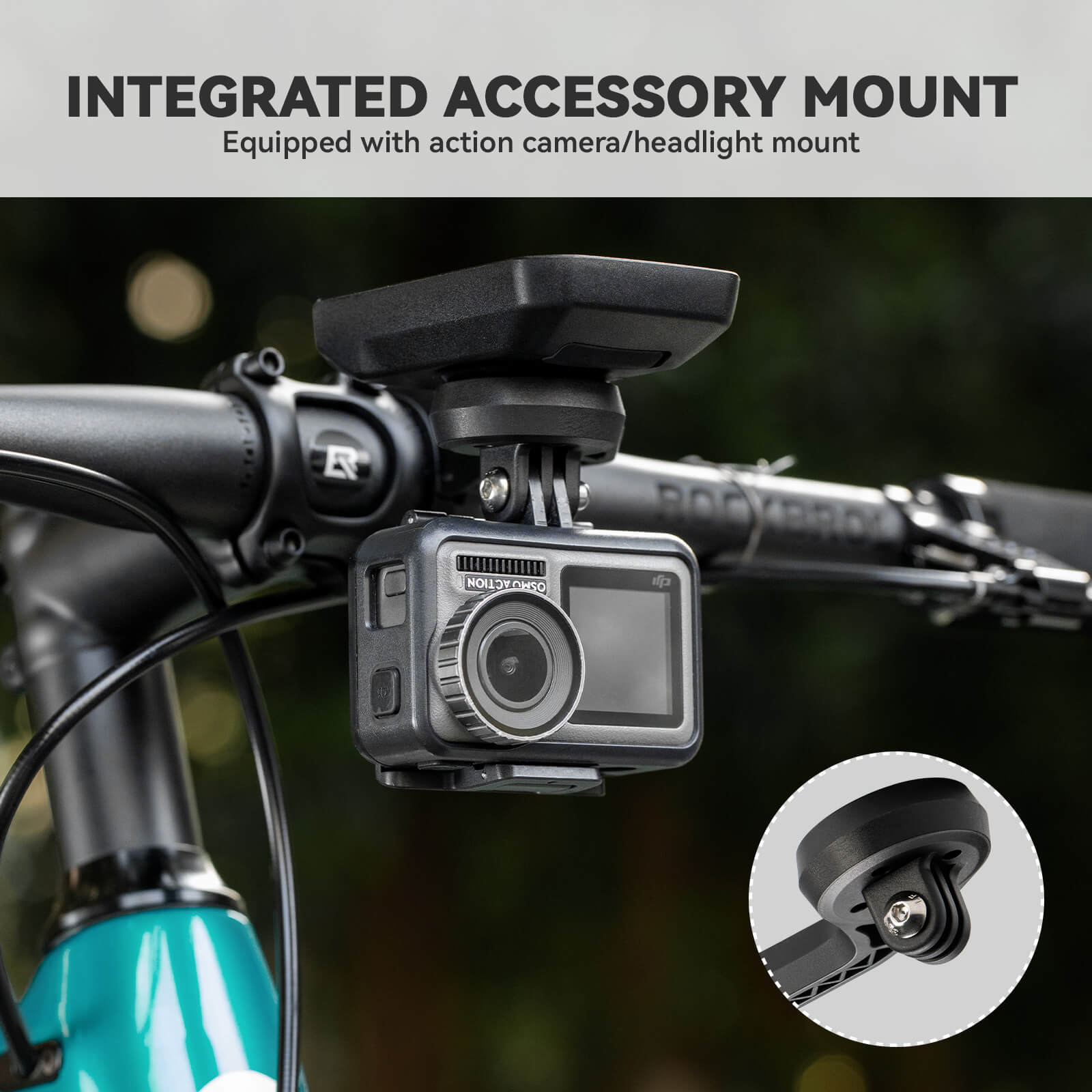 Bike Computer Mount for Round Handlebars - OVERLANDERS Outfitter
