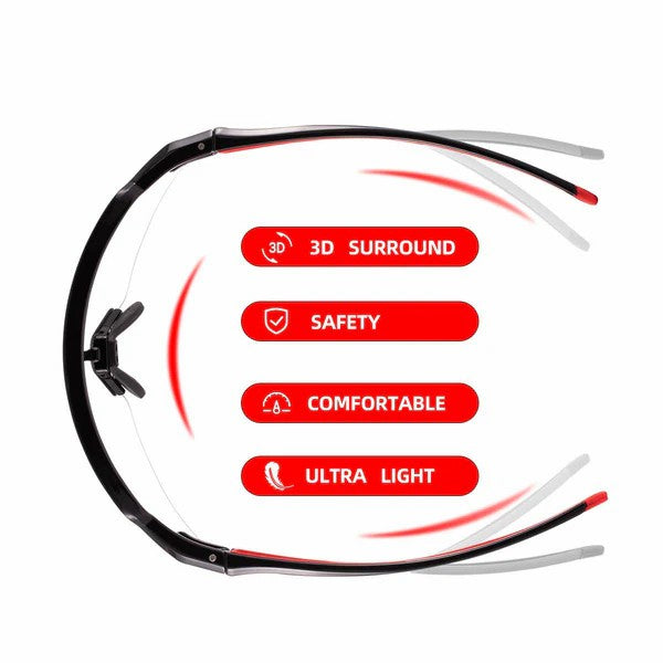 Half Frame Photochromic Cycling Sunglasses - OVERLANDERS Outfitter