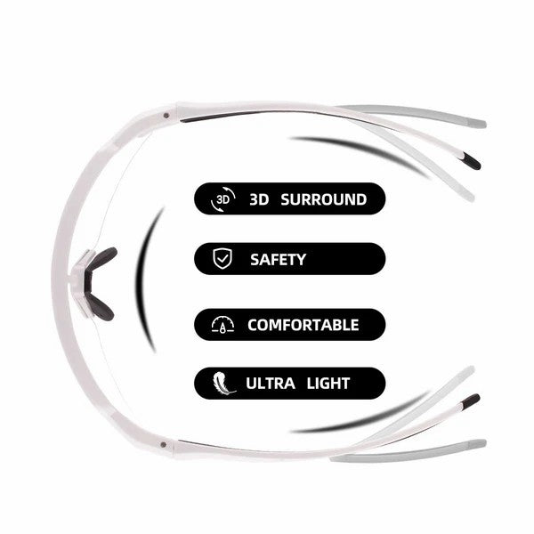 Half Frame Photochromic Cycling Sunglasses - OVERLANDERS Outfitter