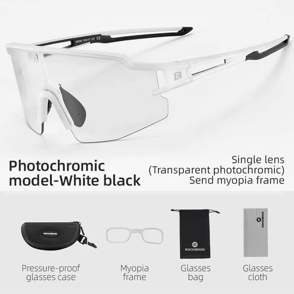 Half Frame Photochromic Cycling Sunglasses - OVERLANDERS Outfitter