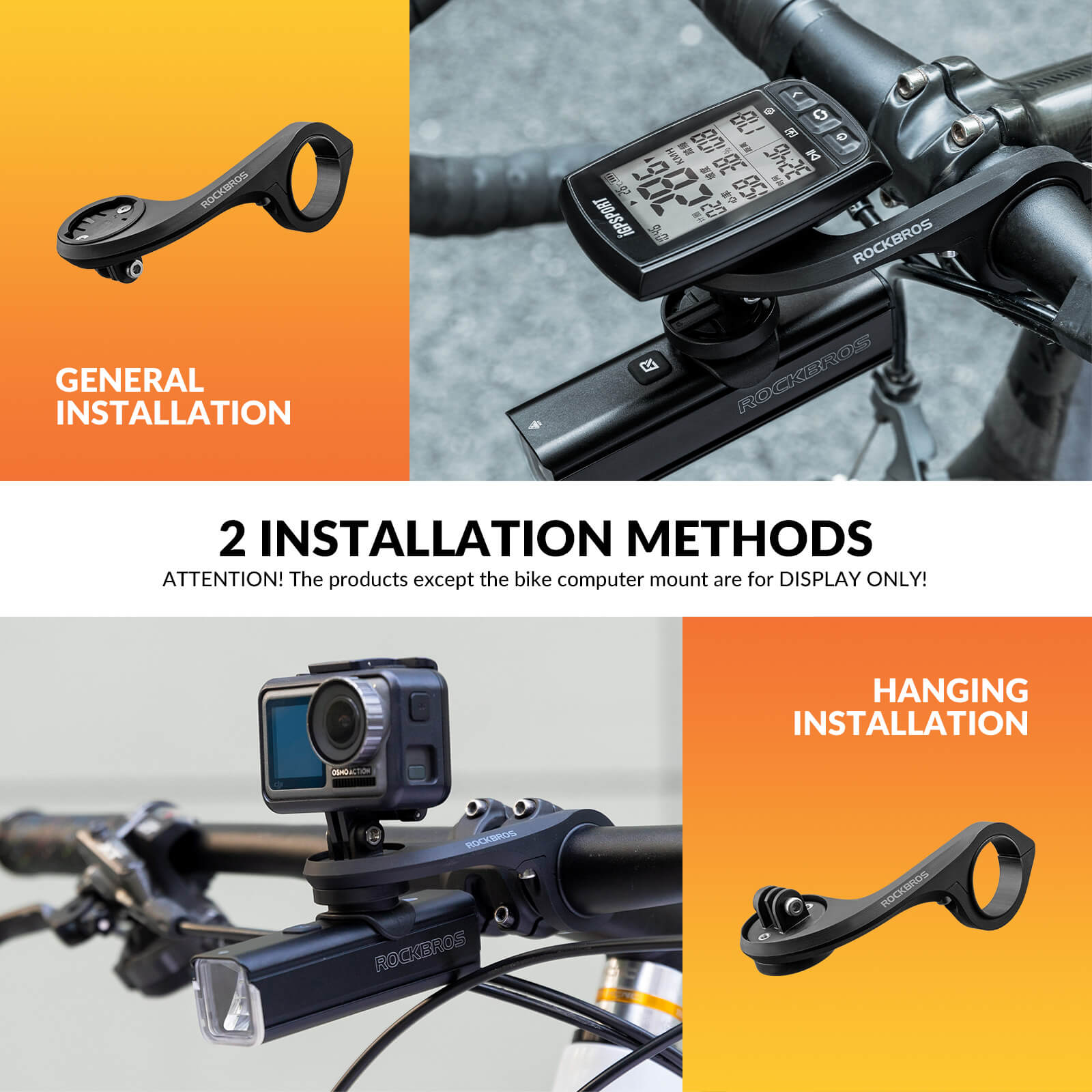 Multifunctional Bike Computer Mount - OVERLANDERS Outfitter