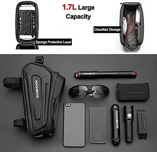 Hard-Shell Bike Top Tube Phone Bag - OVERLANDERS Outfitter