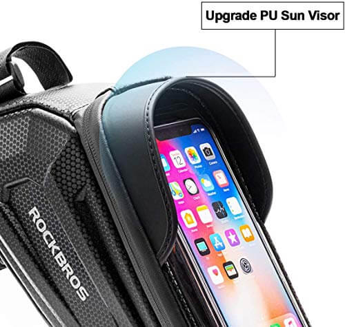 Hard-Shell Bike Top Tube Phone Bag - OVERLANDERS Outfitter
