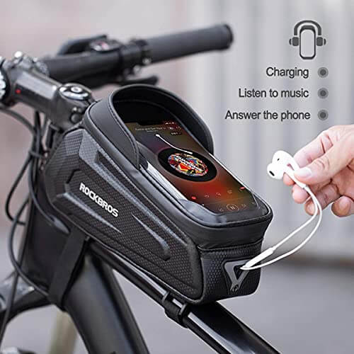 Hard-Shell Bike Top Tube Phone Bag - OVERLANDERS Outfitter