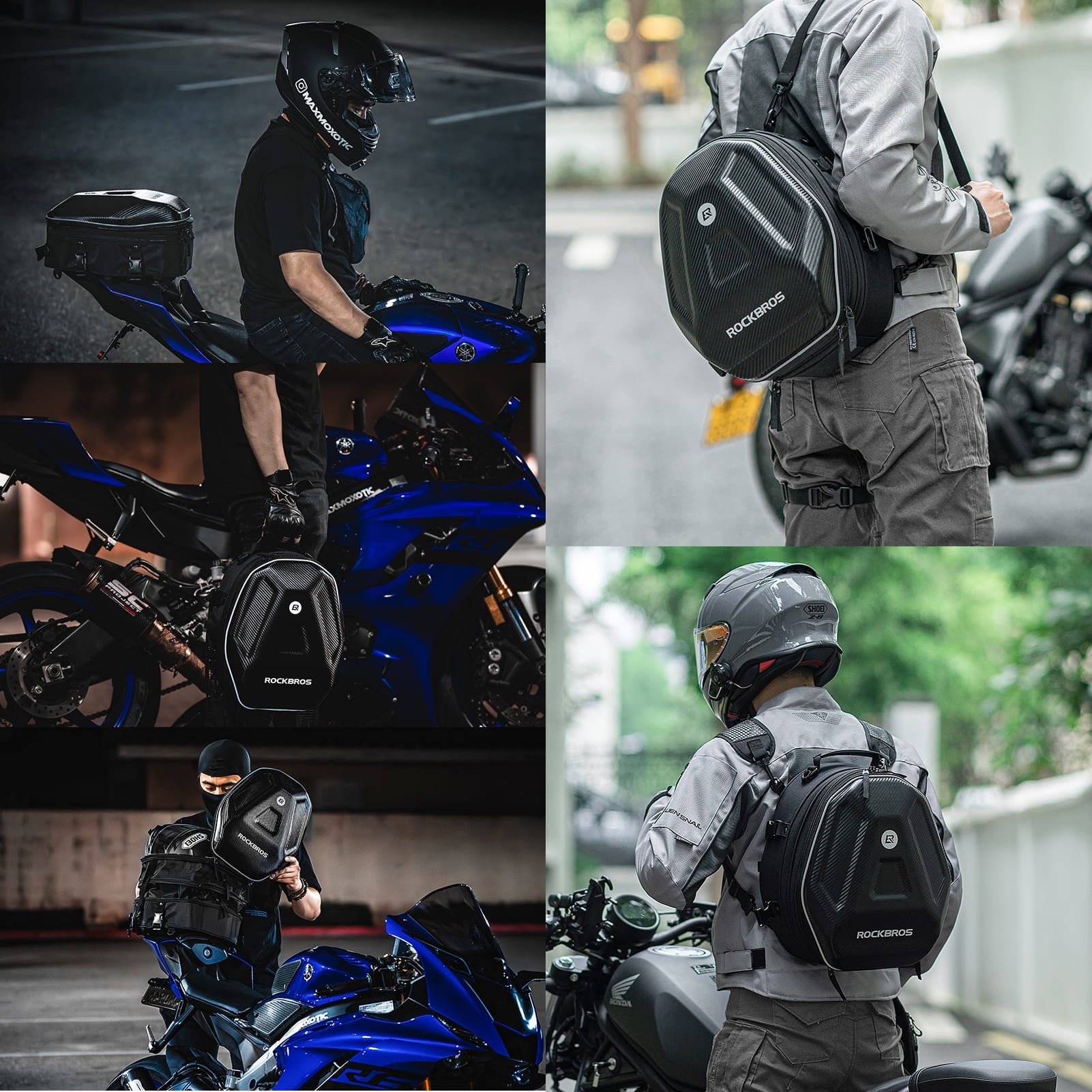 Hard Shell Motorcycle Rear Seat Bag - OVERLANDERS Outfitter