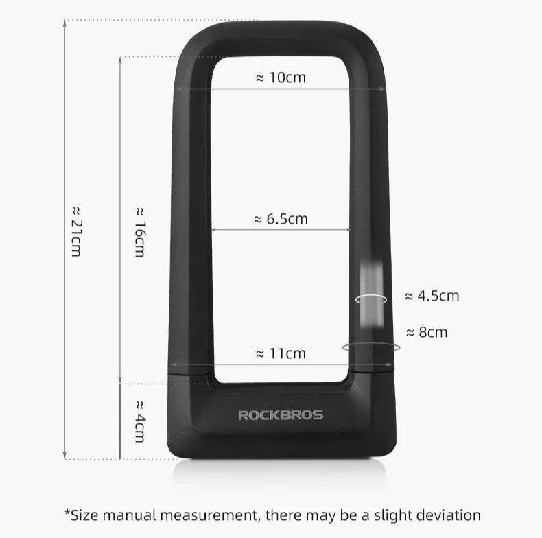 Heavy-Duty Anti-Cut Bike U-Lock - OVERLANDERS Outfitter
