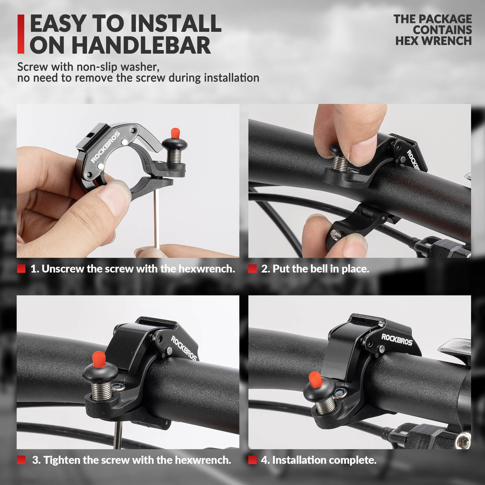 Minimalist Invisible Bike Bell - Fits 22.2mm - OVERLANDERS Outfitter