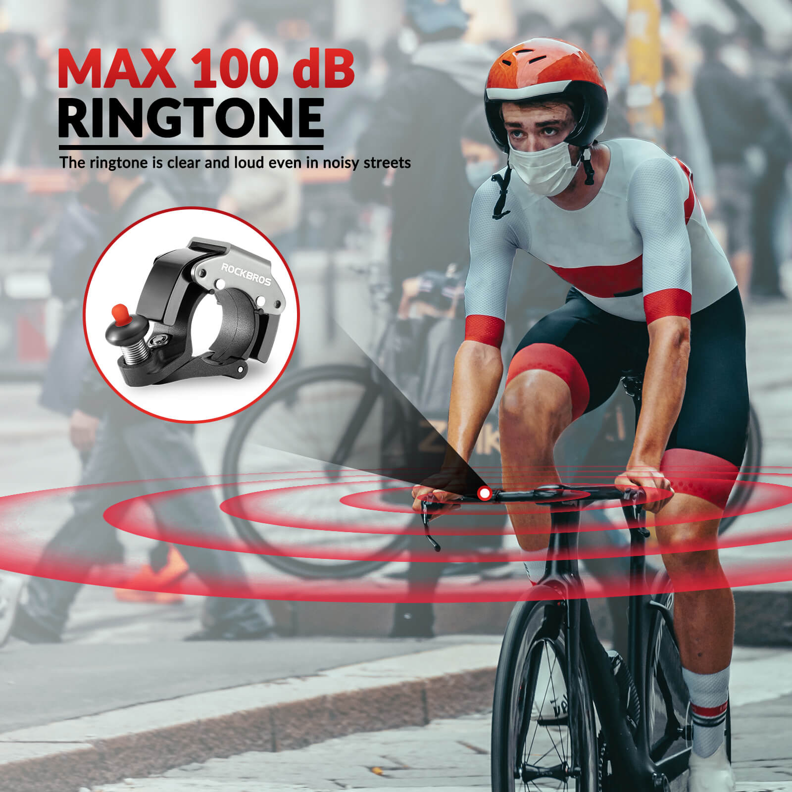 Minimalist Invisible Bike Bell - Fits 22.2mm - OVERLANDERS Outfitter