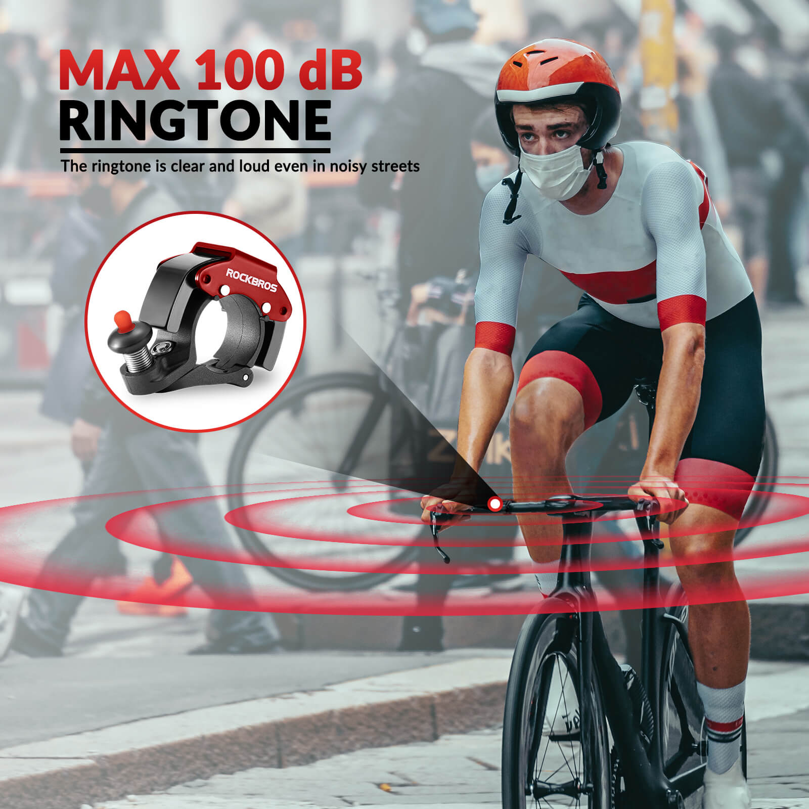 Minimalist Invisible Bike Bell - Fits 22.2mm - OVERLANDERS Outfitter