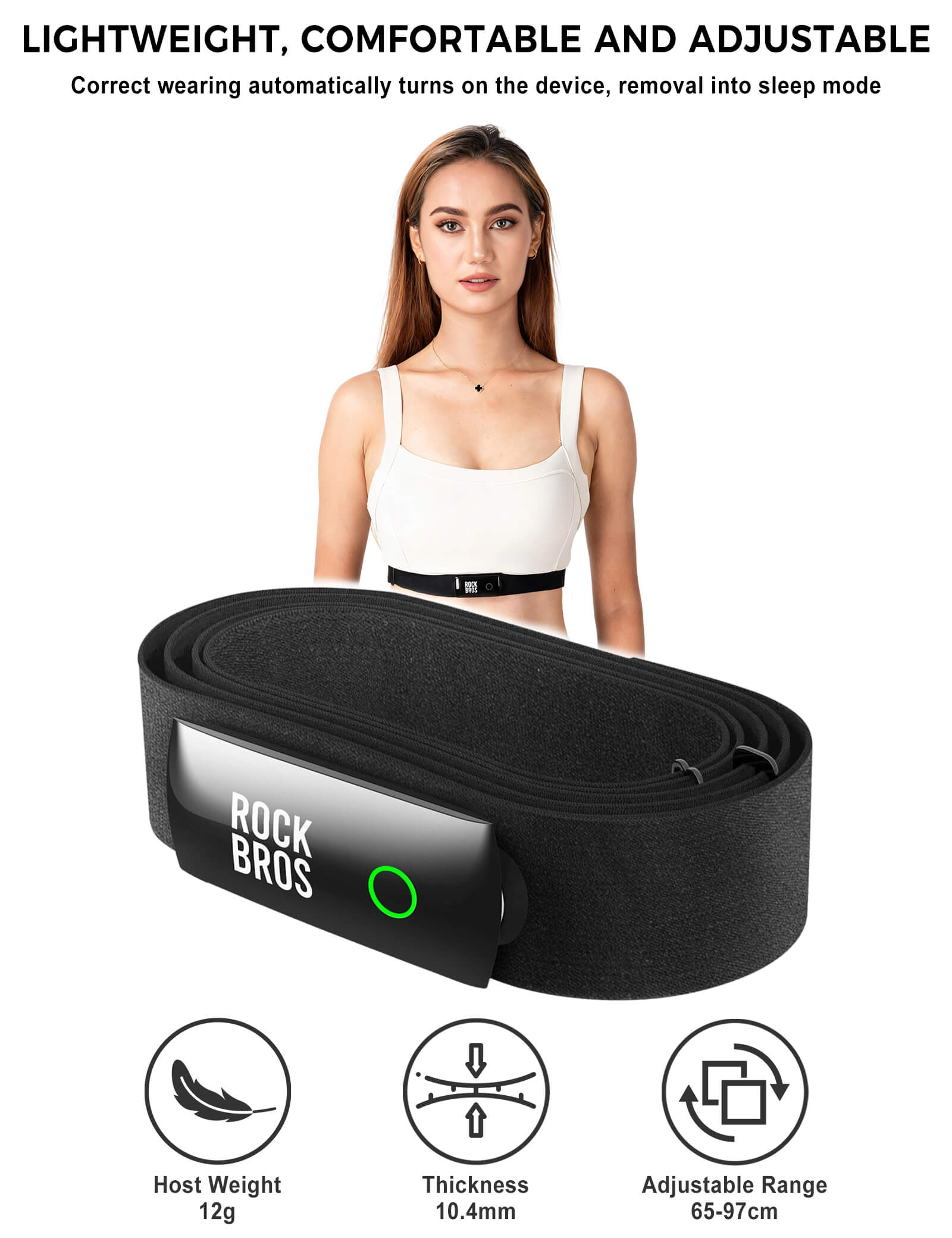 HRM828 Dual Protocol Heart Rate Sensor - OVERLANDERS Outfitter