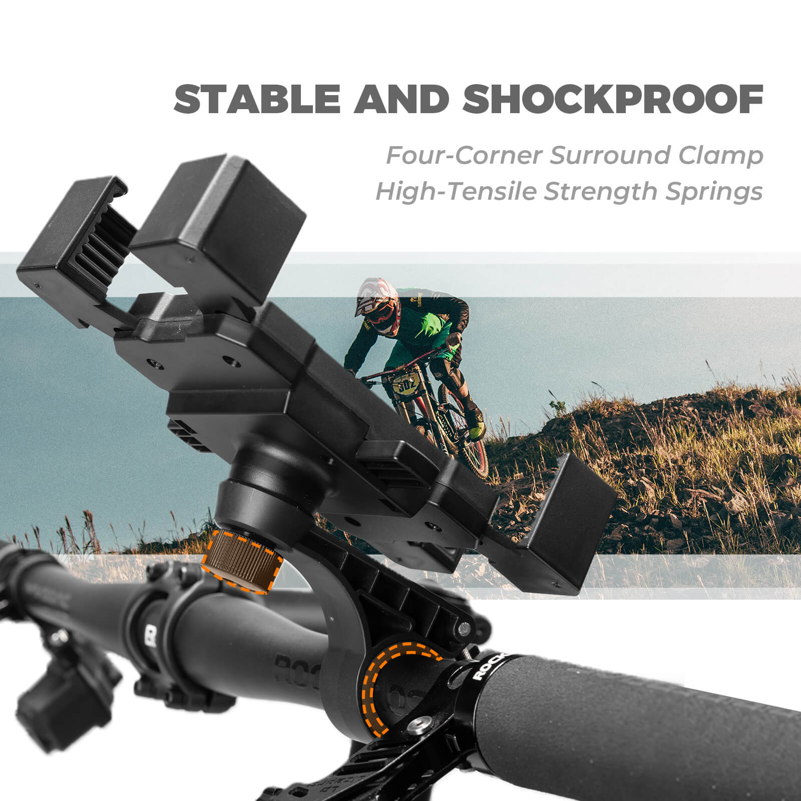 HW-180 Bike Phone Holder - OVERLANDERS Outfitter