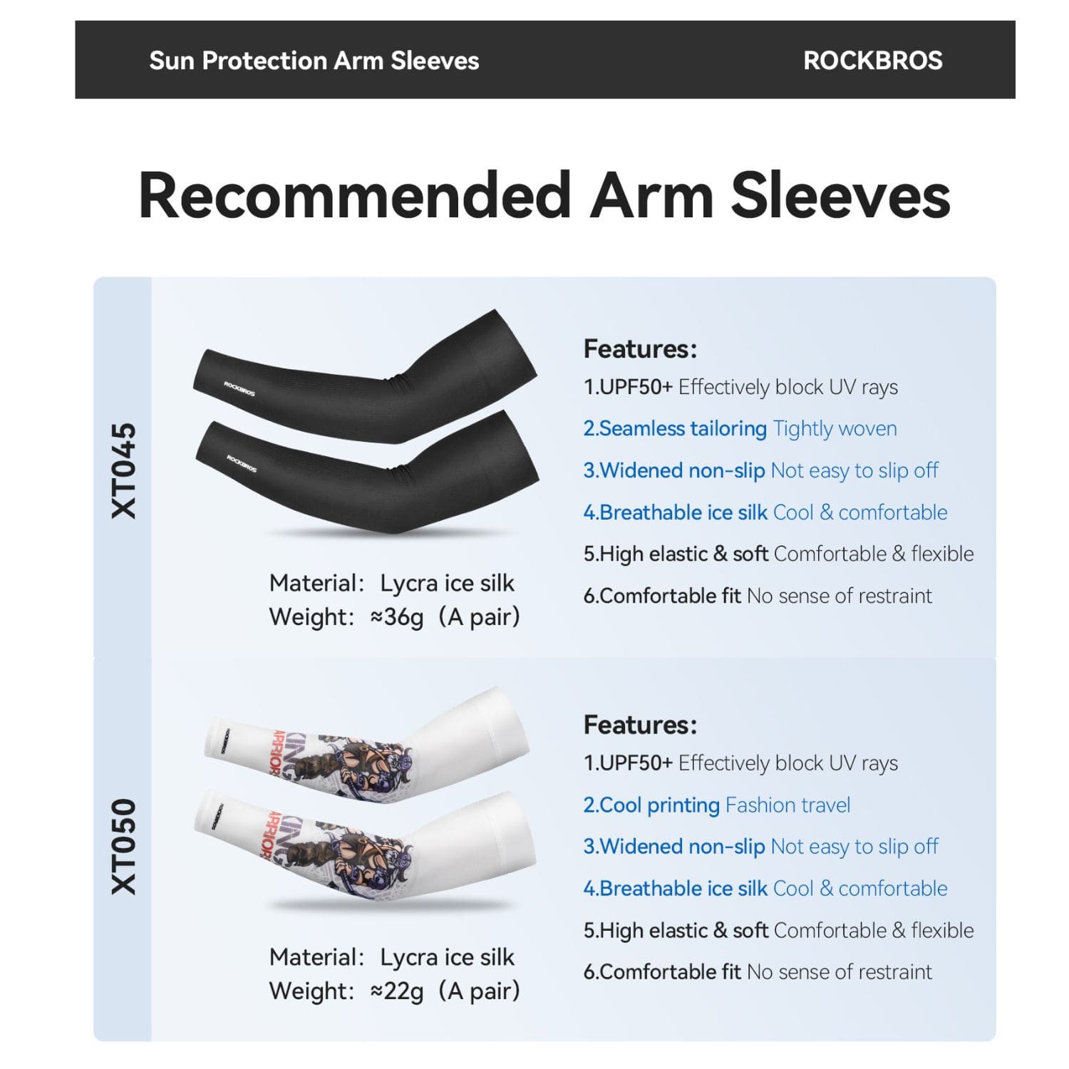 Ice Silk Cycling Arm Sleeves - OVERLANDERS Outfitter
