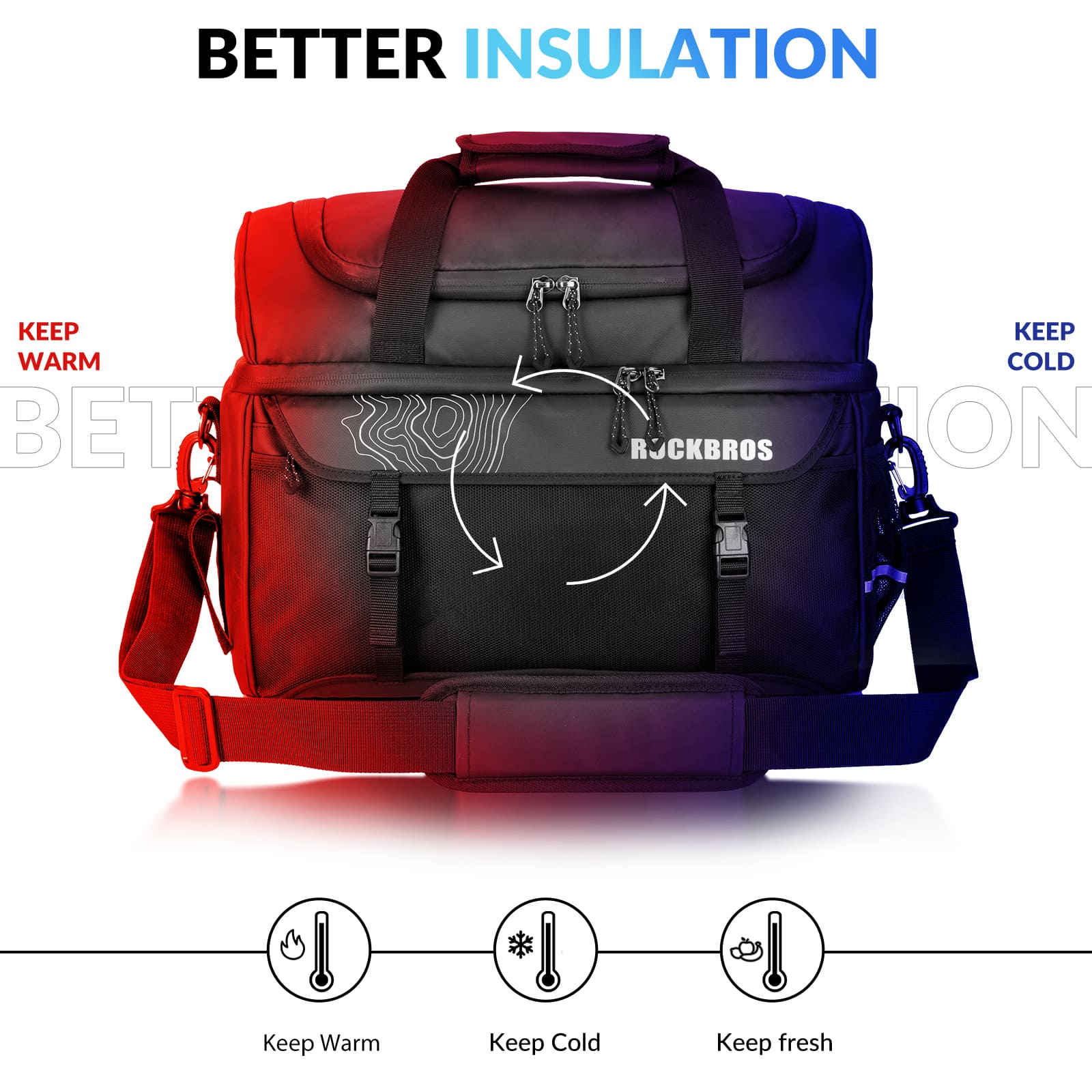 Insulated Bike Rear Rack Cooler Pannier – 11L - OVERLANDERS Outfitter