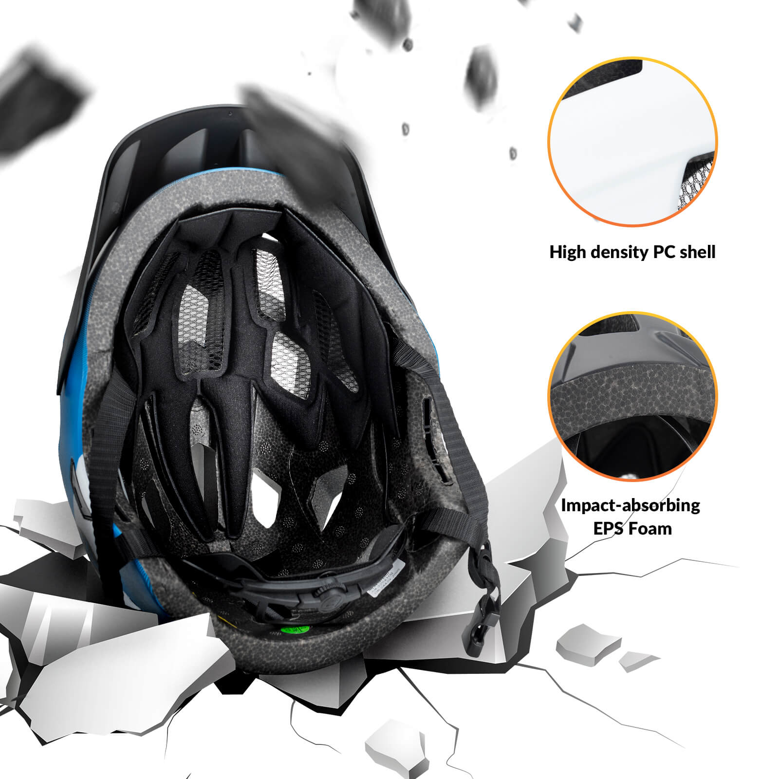 TS-61 Kids Full-Face Bike Helmet - OVERLANDERS Outfitter