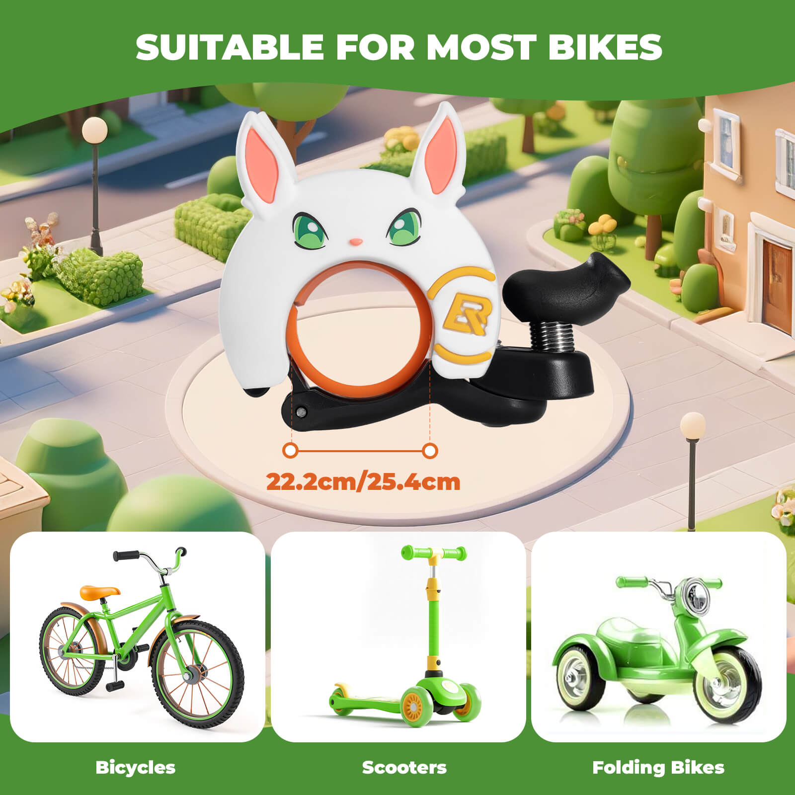Kids Cartoon Bicycle Bell - OVERLANDERS Outfitter