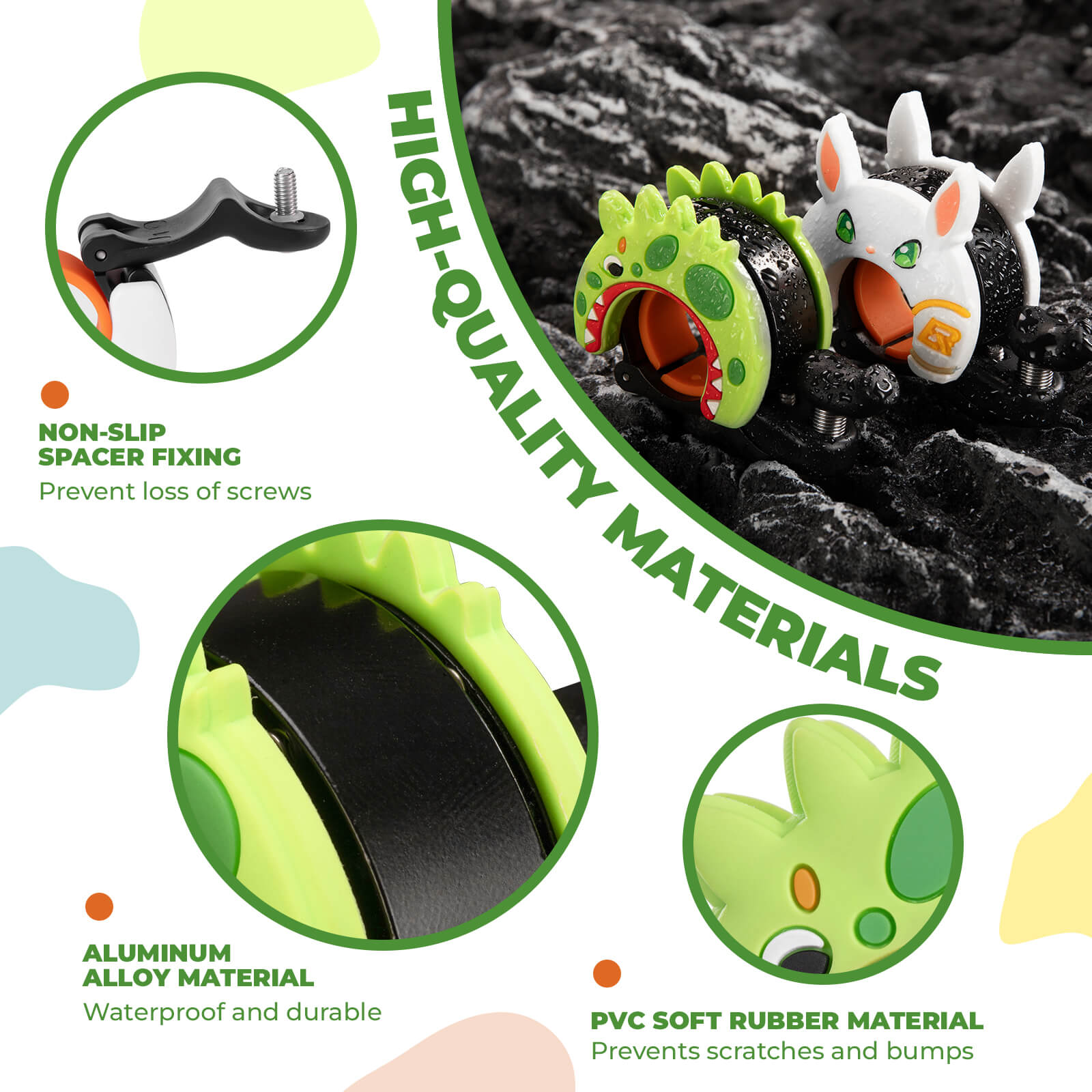Kids Cartoon Bicycle Bell - OVERLANDERS Outfitter